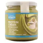 Protein Cream Pistacchio - Crema Proteica Spalmabile Col 30% Di Proteine Del Siero Del Latte - Whey Isolate Microfiltrate - Senza Glutine - Senza Zucchero - Low Carb - 250 g - Ultimate Italia