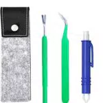 PROZADALAN Pinza per Zecche Professionaletrumento per Rimuovere Le Zecche con Set di 3 Pinzette per Zecche Professionali in Acciaio Inox per Cani/Gatti/Facile Rimozione delle Zecche