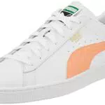 PUMA Basket Classic XXIcarpe da Ginnastica, Uomo, Puma White/Peach Pink