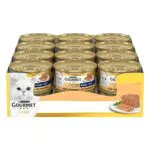 Purina Gourmet Gold Mousse Cibo Umido per Gatti con Tacchino