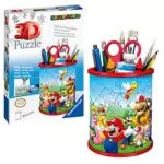Ravensburger 3D Puzzle Portapenne di Super Mario, Oggetto di Arredamento per Scrivania