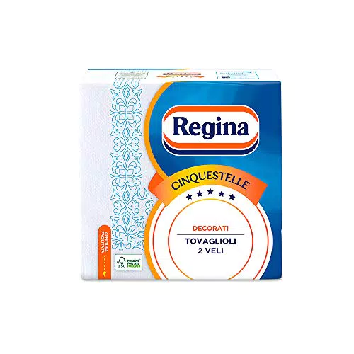 Regina Cinquestelle - 43 Tovaglioli a 2 Veli, Versatili ed Eleganti