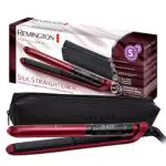 Remington Piastra per Capelli Lisci effetto Seta, doppio strato di Ceramica con proteine della Seta