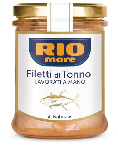 Rio Mare - Filetti di Tonno al Naturale, Lavorati a Mano