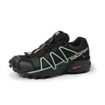 SALOMON Speedcross 4 Gore-texcarpe Donna, Black Metallic Bubble Blue