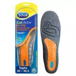 Scholl Solette Gel Activ Work, Solette da Lavoro per Uomo