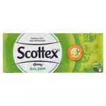 Scottex Balsam Fazzoletti, 1 Confezione da 10 Pacchetti