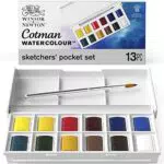 Set acquerelli Cotman, 12asst