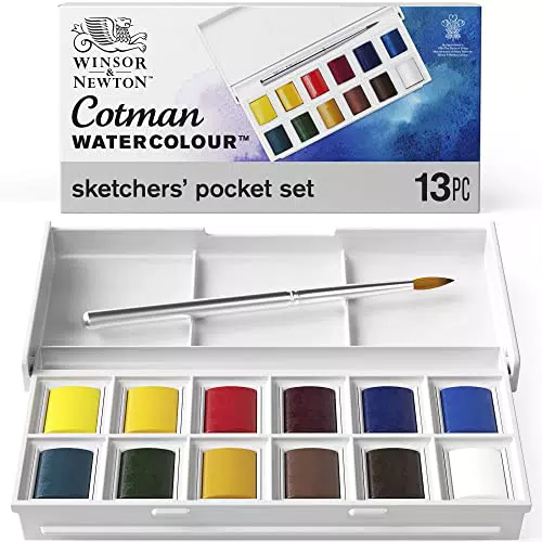Set acquerelli Cotman, 12asst