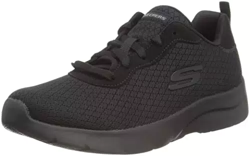 Skechers Dynamight 2.0 to Eyeneaker Donna, Black Mesh/Durabuck/Trim