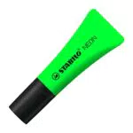 STABILO BOSS MARCADOR FLUORESCENTE TECNOLOGIA ANTI-SECADO 2 ANCHOS DE TRAZO 2+5MM NEON VERDE 72/33