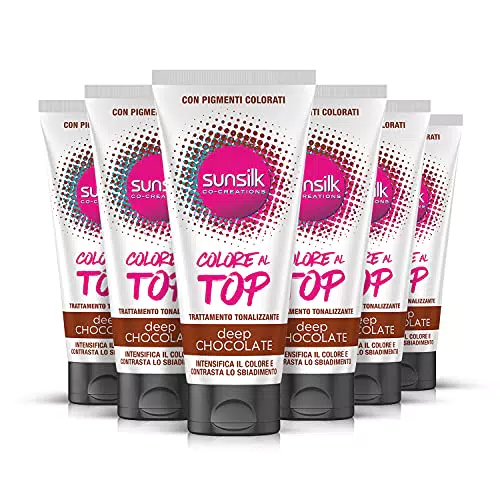 Sunsilk Colore Al Top, Trattamento Tonalizzante Deep Chocolateegapack Da 6x Ml