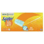 Swiffer Duster Piumini Catturapolvere, 1 Manico Ergonomico e 2 Piumini Duster 360