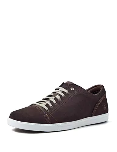 Timberland Fulk cap Toe Ox, Oxford Uomocamosciato Marrone Scuro