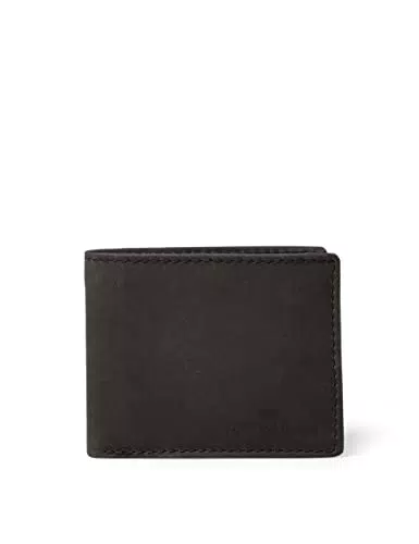 TOM TAILOR Acc Ron - Portafogli Uomo, Nero, 10.5x8.5x1.5 cm