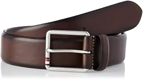 Tommy Hilfiger Casual Essential 4.0 Cintura, Tree Bark Brown