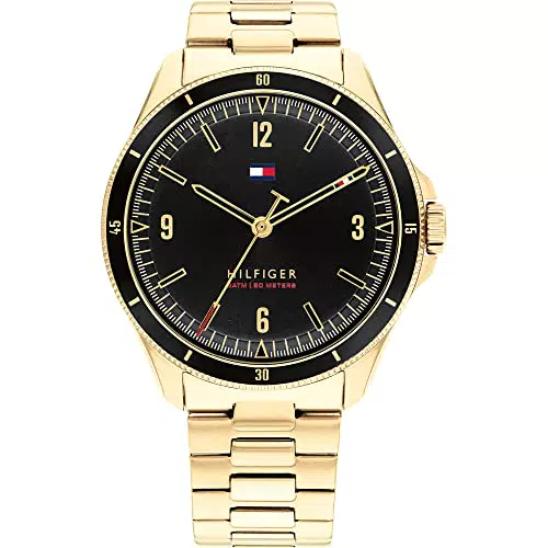 Tommy Hilfiger Orologio Analogico Quarzo Uomo con Cinturino in Acciaio Inox 1791903