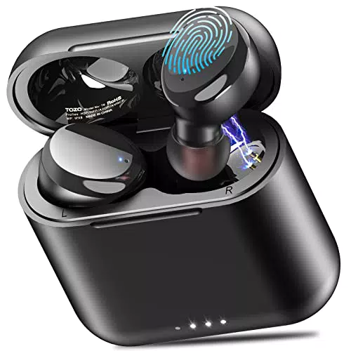 TOZO T6 Auricolari Bluetooth Senza Fili, nero
