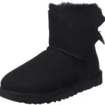 UGG Mini Bailey Bow II Stivali Classici, Donna, Nero
