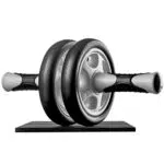 Ultrasport Attrezzo per Addominali AB Roller / Trainer AB incl. Supporto per le Ginocchia