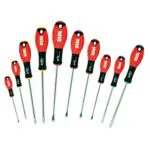USAG 322 SH10 - Serie di 10 cacciaviti ad intaglio e a stella 03220255