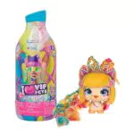 VIP PETS Bambola cagnolino a Sopresa da Collezionare con lunghi capelli da Acconciare Accessori per capelli e accessori per colorare i capelli - Giocattolo per bambini dai +3