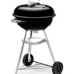 Weber Compact Kettle Barbecue a Carbone, Ø 47 cm, Nero