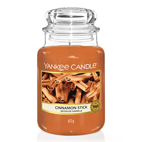 Yankee Candle Candela Profumata In Giara Grande, Bastoncino Di Cannella
