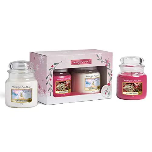 Yankee Candle Set regalo, 2 candele profumate in giara media