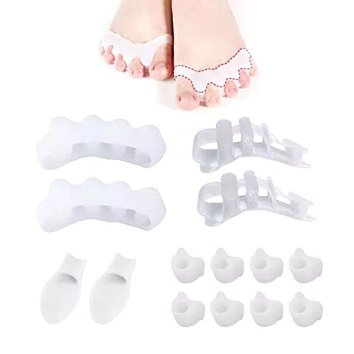 14 divisori per dita morbidi e elastici, comodi e durevoli