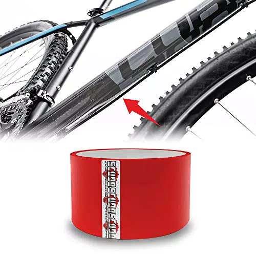 4R Quattroerre.it Rotolo Nastro Adesivo Scudo Roll per Protezione Telaio Biciclettapessore 0.8 mm