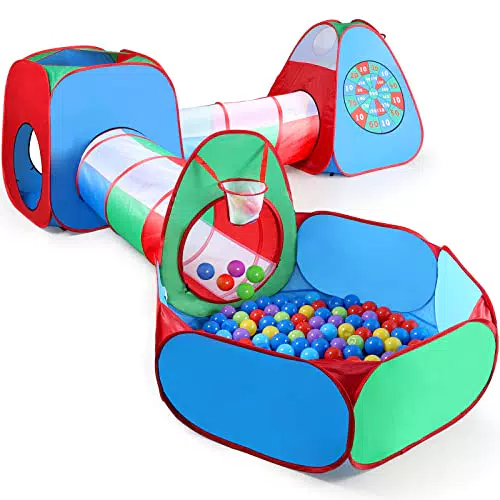 5 in 1 Tenda per BambiniTLOVe Fossa di Palline Tube Tende