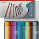 Pennarello Premium - STABILO Pen 68 - Scatola in Metallo da 30 - Colori assortiti
