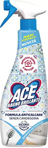 ACE Spray Sgrassatore Bagno Brillante, senza Candeggina