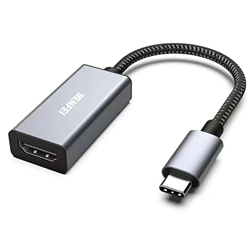 Adattatore da USB C a HDMI 4K, adattatore BENFEI da Thunderbolt 3 a HDMI compatibile con MacBook Pro 2019/2018/2017amsung Galaxy S10 / S9 e altro