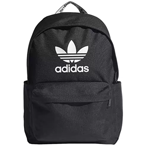 adidas Adicolor BACKPK, Zaino Unisex-Adulto, Nero Bianco