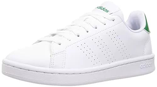 adidas Advantage GZ5300carpe da Tennis Uomo, Bianco/Bianco/Verde