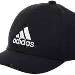 adidas Bball cap COT, Berretto Unisex-Adulto, Nero/Nero/Bianco