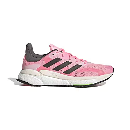 adidas Boost 4 Wneaker Donna, Beam Pink/Core Black/Solar Green