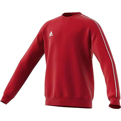 Adidas Core 18 Fullzip Hoody, Felpa con Cappuccio Uomo