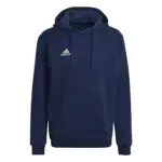 adidas ENTRADA 22 Sweat, Felpa con Cappuccio Uomo, Team Navy Blue