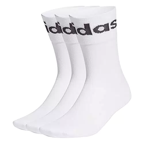 adidas Fold Cuff CRW, Calzini Unisex-Adulto, White/Black