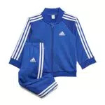 adidas I 3s TS Tric Tuta, azurea/Bianco, 18 Meses Unisex-Bimbi