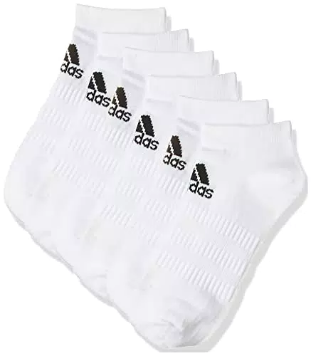 adidas Low-Cut, Calzini Unisex-Adulto, Bianco/Bianco/Bianco