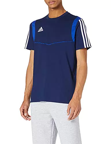 adidas Maglietta Tiro 19, Uomo, Blu