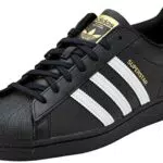 Adidas Originals Superstar, sneaker Uomo, nero/bianco, 36