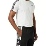 adidas SQ21 DT SHO, Pantaloncini Uomo, Nero Bianco