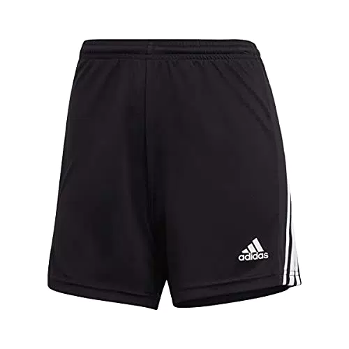 adidas Squad 21 SHO W, Pantaloncini Donna, Nero Bianco