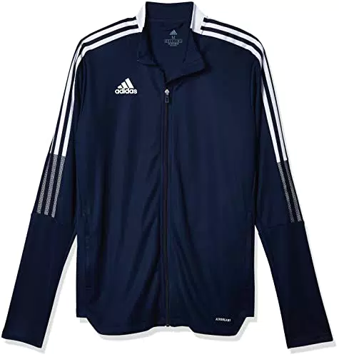 adidas TIRO21 TK Jkt, Giacca da Allenamento Uomoquadra Blu Navy