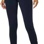 adidas W Lin Legeggings Donna, Blu /Bianco